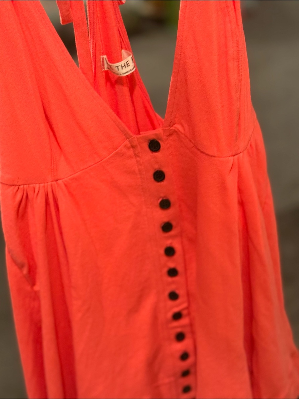 Valerie Halter Cotton Tunic NWOT tart berry - Picture 6 of 6